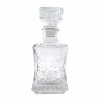 Crystal Whiskey Decanter & Whiskey Glasses Set