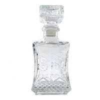 Crystal Liquor Whiskey and Wine Decanter Set