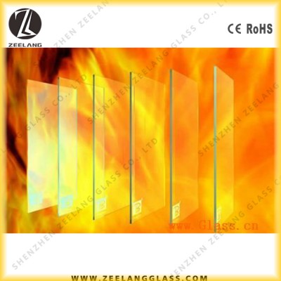 Safety Fire Resistant stained Glass/fire rate glass for door