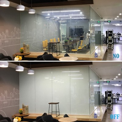 LCD switchable privacy glass,electric switchable glass price