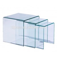 10 mm tempered glass price decorative glass Tempered decorative curved hot-bending glass