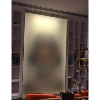 Frosted color option window tinted smart glass film