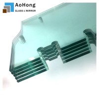 6mm 8mm 10mm 12mm Drilling Holes Tempered Glass